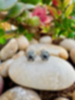 Mini Flower Black Onyx Silver Marcasite Stud Earrings, Daily earrings, Irish Business, fast delivery